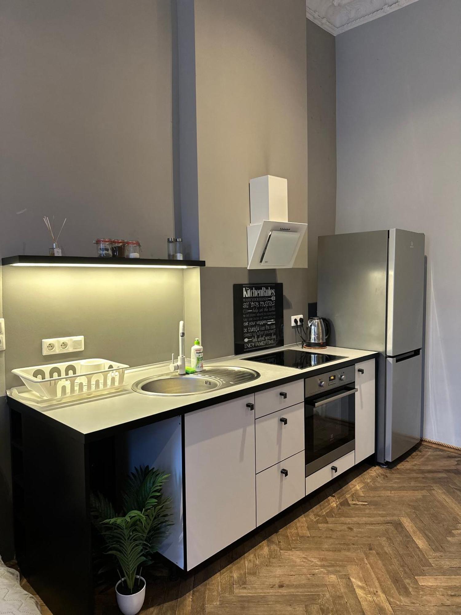 Rabarbar Lägenhet Łódź Exteriör bild