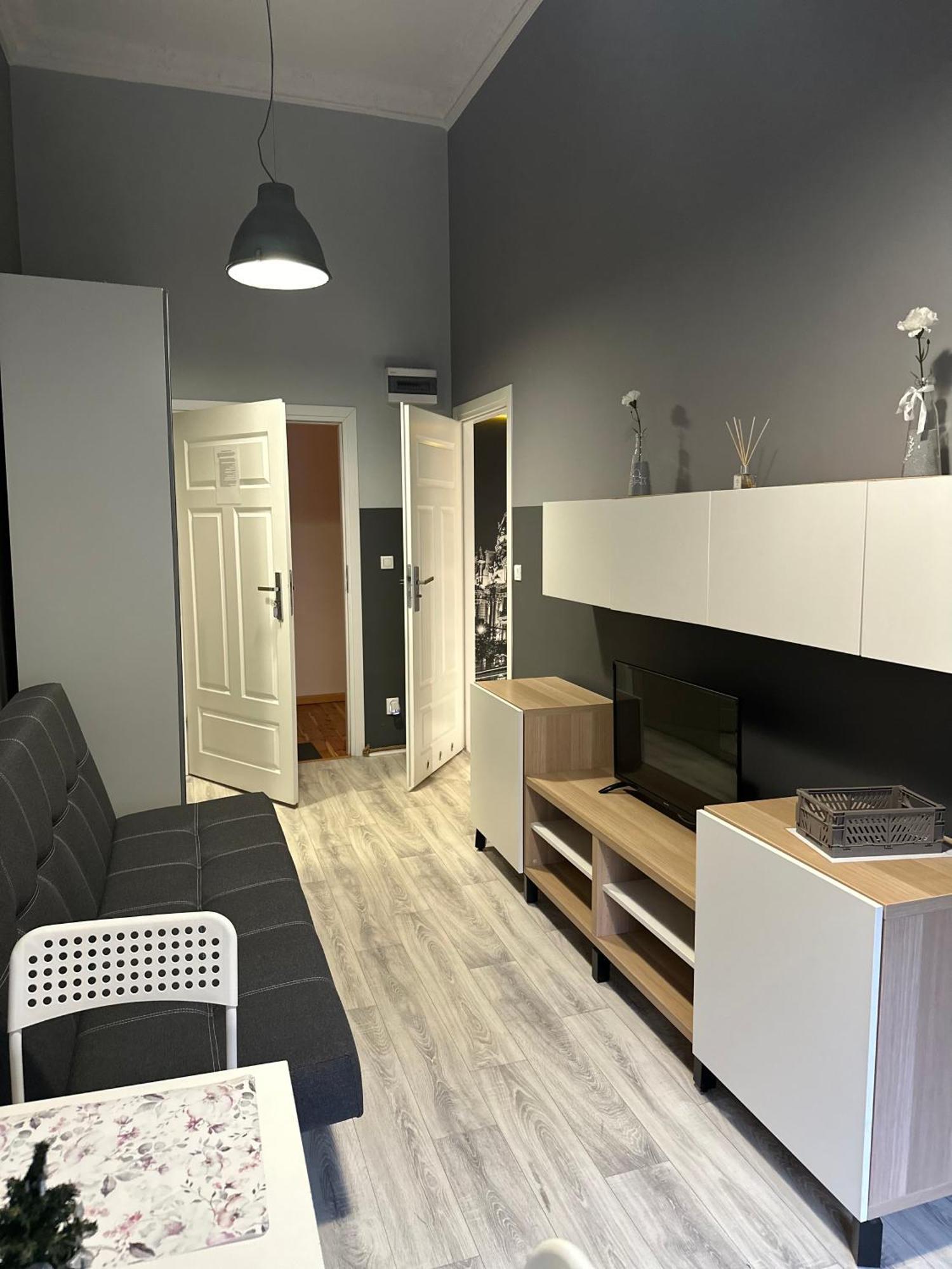 Rabarbar Lägenhet Łódź Exteriör bild