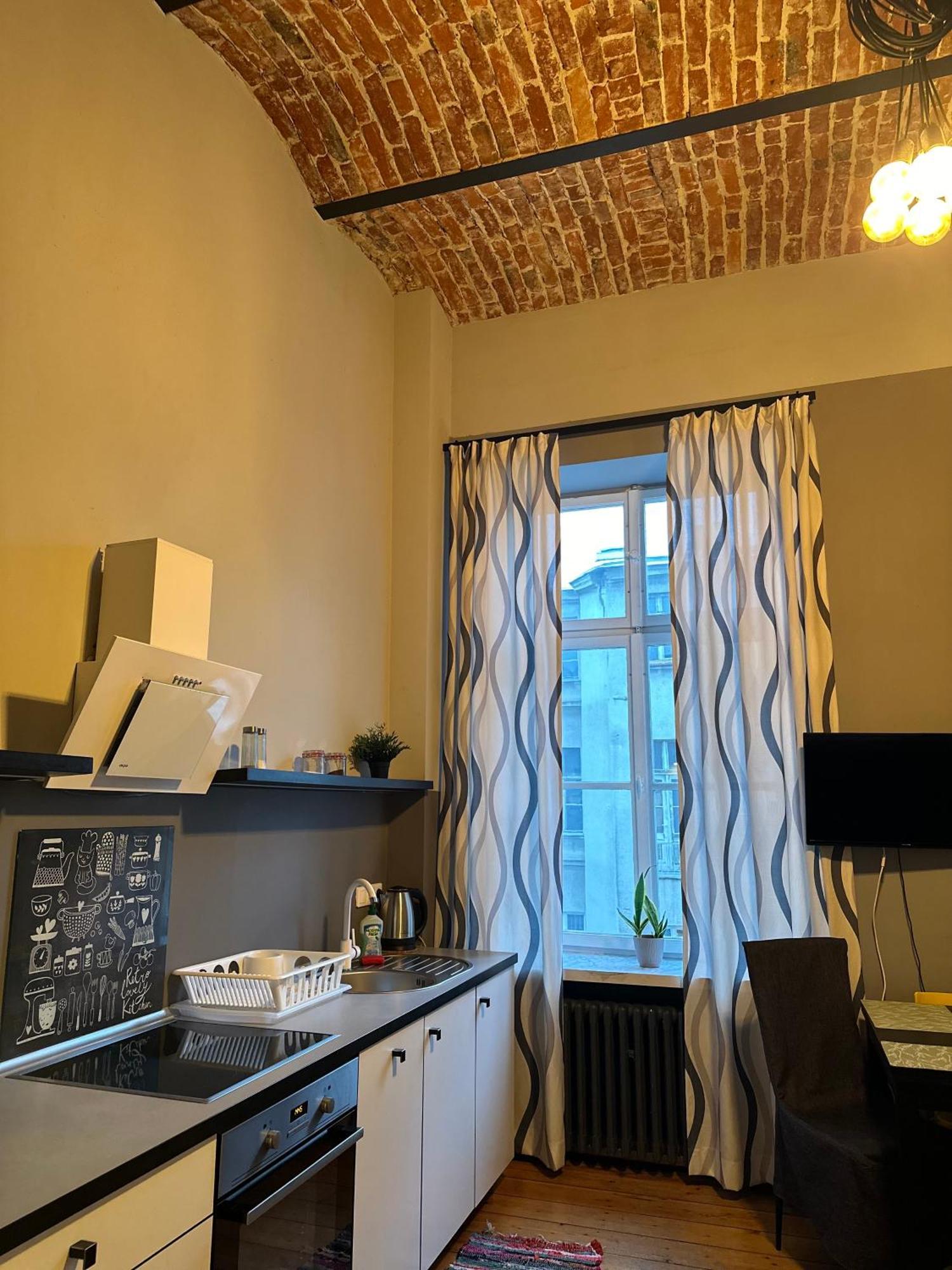 Rabarbar Lägenhet Łódź Exteriör bild
