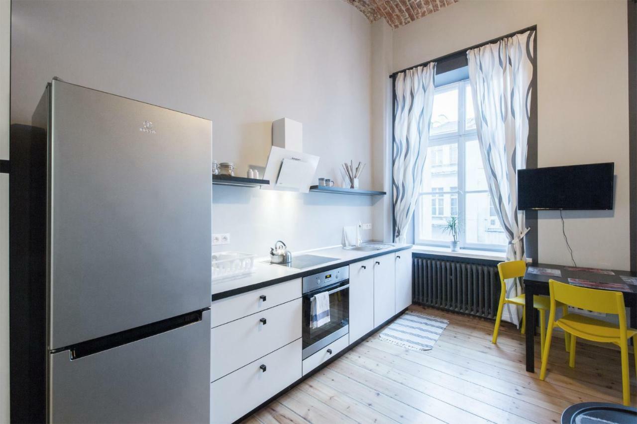 Rabarbar Lägenhet Łódź Exteriör bild