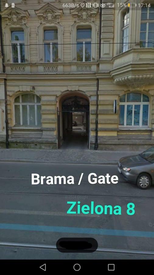 Rabarbar Lägenhet Łódź Exteriör bild